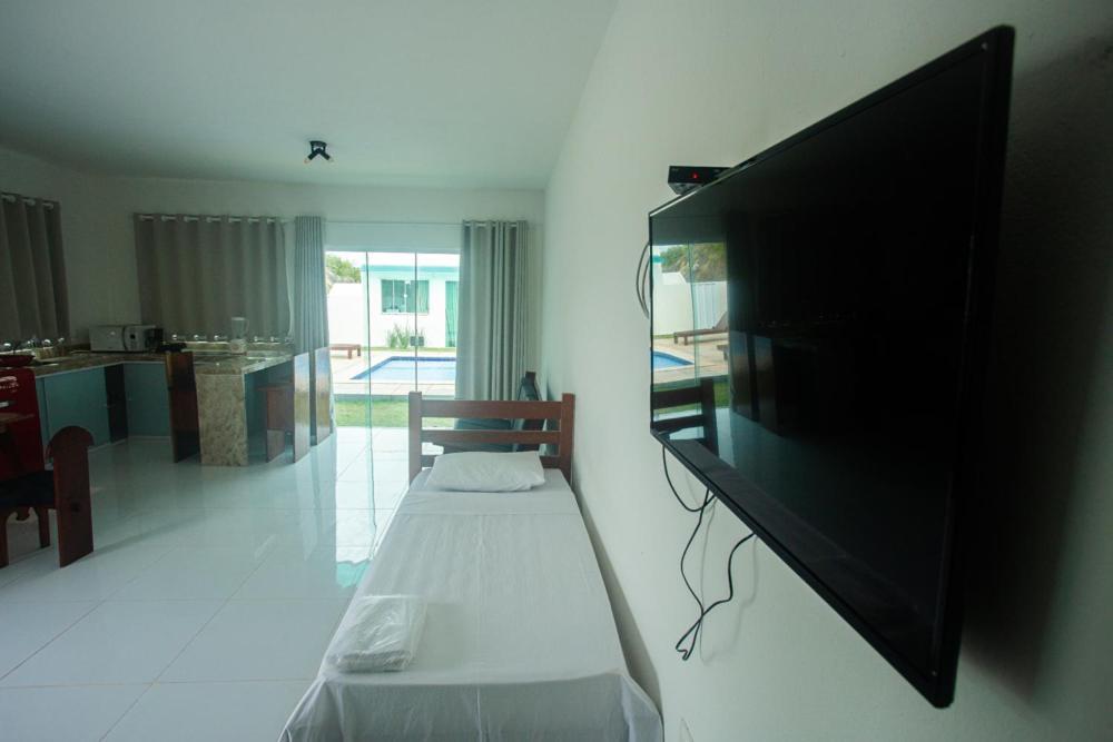 Chale Com Jacuzzi E Vista Para E Piscina Hotel Touros Kültér fotó